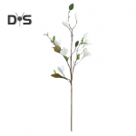 Magnoolia lill, energiline loominguline 9 peaga, magnoolia oks kunstlilled heleroosa v&auml;rv