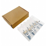 5 tk / komplekt augusaeotsakud puuriotsaku augud HSS-saed, titaaniga kaetud puuriterade komplektid, kiired terasest augusae komplektid 16/18,5/20/25/30 mm 5Pcs/Set