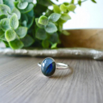 Labradoriidi v&auml;&auml;riskiviga s&otilde;rmus 925 sterlingh&otilde;be k&auml;sitsi valmistatud ehted t&auml;ismassiga s&otilde;rmus naistele kingitus erilisteks s&uuml;ndmusteks - u 4,5 g 10