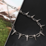 1 tk Spike Rivet Punk Collar kaelakee Goth Rock Biker Link Chain Choker Ehted 21-50CM h&otilde;be