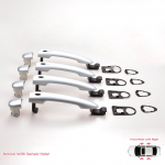 EDP1168-1 4 t&uuml;kki v&auml;lisukse k&auml;epide koos anduriga Chrome Color 806B08422R Renault Fluence Megane 3 Clio 4 Scenic 3 Captur 1 jaoks