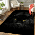 Panther Carpet must leopardvaip elutuppa suure pindalaga vaip Animal Lion Tiger uksematt magamistoa kodukaunistamiseks Tribal vaip 100cm x 150cm