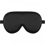 Siidist silmamask, reguleeritav &uuml;lisile pehme une silmamask must