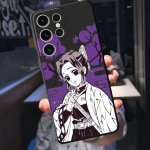 Jaapani Anime Kurama Demon Slayer &uuml;mbris Samsung Galaxy S21 S23 Ultra 5g S8 S7 S10e S20 Fe S22 Plus S10 S9 must pehme kate Samsung S23 5G