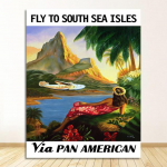 Ameerika reisid l&otilde;uendimaalid Vintage Wall Kraft plakatid Kaetud seinakleebised Kodukaunistused Pildid Suvepuhkuse surfamine Hawaiil Ilma raamita 21*30cm