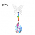 Butterfly Dragonfly p&auml;ikesep&uuml;&uuml;dja ​​tuulekella ripats Kingitus dekoratiivne laia kasutusega tuulekella ripats koduvarustus