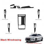 Auto sisemuse kleebis HONGQI H5 2020-2025 jaoks, akende t&otilde;stuki paneeli dekaal, sisemise ukse k&auml;igukasti armatuurlaua kile, auto tarvikud