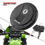 KLR 650 250 K&uuml;tusepaagi kork KAWASAKI KLR650 KLR250 KL250 Super Sherpa 1999-2018 Mootorratta tarvikud &Otilde;li-bensiinikate Lukk