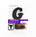 Jackall Soft Lure Good Meal Skinny 2 Inches Goodmeal Isome Orange (8164)