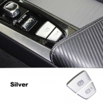 autotarvikud volvo XC60 XC90 S90 V90 V60 S60 k&auml;ivitusnupp seisupiduri plaaster dekoratiivsed autokleebised Auto stiil Automatic parking/handbrake button h&otilde;be