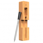 BBQ Probe Thermometer Bluetoothiga &uuml;hilduv kiire reageerimisaeg T&auml;ielik toidumahla mobiilirakendus koos retseptidega toidutermomeeter h&otilde;be