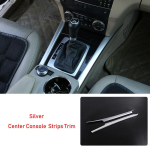 Armrest Box Side/ Rear outlet/Cup holder panel Decoration frame Strip Trim For Mercedes Benz GLK X204 2008-2015 Option E gray