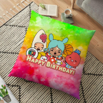 Toca Life World padjap&uuml;&uuml;r Toca Boca padjap&uuml;&uuml;r kodutoolile Lastetoa pehme dekoratiivne padjap&uuml;&uuml;r 45*45cm 12