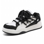 Moodsad vulkaniseeritud tossud meestele Trend Korea tudengijalatsid Meeste vabaaja jooksujalatsid Platvorm Meeste k&otilde;rged tossud Street Style 39 must