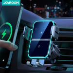 Kahe spiraaliga juhtmevaba autolaadija telefonikinnitus 15 W kiirlaadimishoidik koos automaatse nutika anduri kinnitusega iPhone'i jaoks Samsung Air Vent Holder