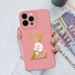 Apple iPhone 13 14 15 Pro Max X XS XR SE telefoni korpuse kate Vedel pehme matt silikoon Mood p&otilde;rutuskindlad lillekirjad iPhone'i korpuse kaitseraua jaoks iPhone 14 Pro Max