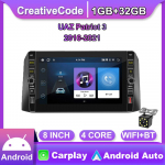 8 tolli UAZ Patriot 3 jaoks 2016&ndash;2021 koos nupunupuga Android autoraadio multimeediumipleier Navigatsioon Stereo GPS 2 Din Carplay 2+32GB 1+32GB