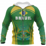 Brasiilia Embleem 3D Print T&auml;navamood Lahedad T&otilde;mblukuga kapuutsid S&uuml;gistopid Unisex Oversized Meeste R&otilde;ivad Pop Flag Pusa XS-6XL 4XL