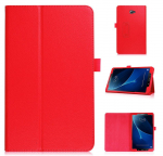 Flip &uuml;mbrised Samsung Galaxy Tab A6 10.1 S6 Lite P610 P615 P613 P619 PU nahast aluse nutikas kate S6 Lite 10.4 2022 P613 punane