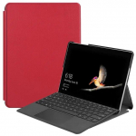 Microsoft Surface Go 2 &uuml;mbrise jaoks, Slim Shell Folio Stand tahvelarvuti kaitse&uuml;mbris Microsoft Surface Go / Surface GO 2 jaoks punane