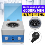 AC110-240V 4000 RPM T&otilde;hus madalama kiirusega tsentrifugaalajastus reguleeritav elektriline tsentrifuug meditsiinipraktika masin 80-2 15ML*12