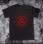 Leviathan Cross Punk Okultse Gooti Baphomet Satanic Goat Skull Pentagram Unisex T-s&auml;rgid S