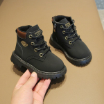 Laste Kollased Saapad Kevad-S&uuml;gis Uued Poiste Saapad Beebi T&uuml;drukud Lapsed &Uuml;ksikud Saapad Kingad 21 must