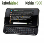Renoveeritud Nokia originaal Nokia N900 mobiiltelefon Simple Set must