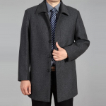 Meeste villane mantel s&uuml;gistalvine villane mantel Villane jakk Meeste hernemantel pluss suurus 7XL M