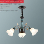 Elutuba Light Light Luksuslik keraamiline l&uuml;hter Moodne minimalistlik laevalgus Magamistuba Restoran V&otilde;rkpunane valgustus 3 headlights