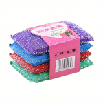 4tk, k&ouml;&ouml;gin&otilde;udepesuk&auml;sn, ei tee haiget potiharjapoti artefakt, majapidamises kasutatav kahepoolne puhastusk&auml;sn, k&uuml;&uuml;rimislapp, Pinstripe-4.72inch-4 Pieces Of Cardboard