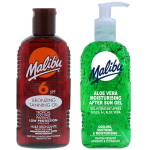 Malibu spf6 bronzing oil 200ml + aloe gel after tanning 200ml