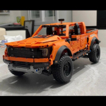 1379TK Tehniline Ford F-150 Raptor Pikap Auto Ehitusklotsid 42126 MOC Haagis Kokkupandavad Klotsid M&auml;nguasjad Kingitus Lastele