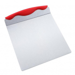 Suurep&auml;rane toidukvaliteediga roostekindel kerge koogi teisaldusaluse liikuv taldrikulabidas koduse koogi teisaldamise kaabitsa jaoks punane