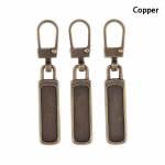 3tk T&otilde;mblukuga liuguri t&otilde;mbur Asendus Eemaldatav T&otilde;mblukuga Pea Pagas Koolikott Mantel Riided Kingad Saapad Metallist T&otilde;mblukuga Ripats T&otilde;mba vask