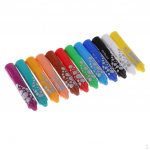 12 t&uuml;kki Erksad ja erksad v&auml;rvid Artist Kids Lasteohutus Mitte-pastelne