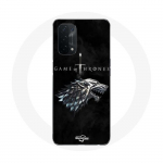Case for Oppo A74 5G Game of Thrones 8. hooaeg Game of Thrones House Stark Logo Talv on tulemas