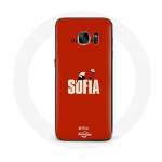 &Uuml;mbris Samsung Galaxy S7 Edge La casa de papel Sofia Art