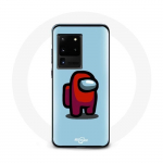 &Uuml;mbris Samsung Galaxy S20 Ultra Meie seas videom&auml;ngu jaoks Sinine taust