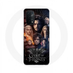Case for Oppo A74 Game of Thrones, 8. hooaeg Game of Thrones Crew Plakat Eagle Logo Grey