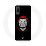 &Uuml;mbris Samsung Galaxy A02 La casa de papel Mask jaoks