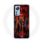 Coque pour Xiaomi Mi 12 / 12X Stranger Things Affiche Equipages Fan Art Saison 4