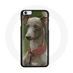 Coque pour Iphone 5C Chien Greyhound gris