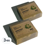 Sweet Lane Houttuynia cordata cleansing face soap 130g x 2p + foam net, 3 sets