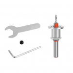 1 komplekti s&uuml;vistatav puur Tavaline &uuml;mmargune disain sulamist l&otilde;ikepea reguleeritav s&uuml;gavus Lihtne paigaldada koonusava puur Puusepat&ouml;&ouml; tarvikud A