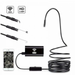 1M/1.5M/2M/3.5M/5M/10M 7.0mm endoskoobikaamera 1080P HD USB-endoskoop 6LED-kaabliga veekindla kontrollboreskoobiga Android-arvutile 1M must