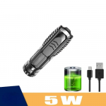 V&otilde;imas LED-taskulamp Laetav USB 18650 veekindel suumiga kalap&uuml;&uuml;k jaht 1000 luumenit taktikaline taskulamp LED-taskulamp 5W