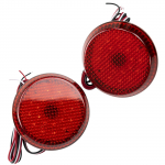 Toyota Corolla e140 e150 jaoks 2007-2010 LED tagumise p&otilde;rkeraua helkuri tuled punased tagapiduri udutuled Nissan Qashqai J10 jaoks punane