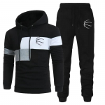 Mood Meeste riided Meeste Spordidressid Kapuutsid &Uuml;likond S&uuml;gistalv Meeste Kapuutsiga kampsun ja Dressip&uuml;ksid Kaheosaline komplekt Plus Size M