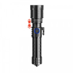 &Uuml;liere pika ulatusega v&otilde;imas LED-taskulamp Type-C USB laetav LED-taskulamp v&auml;listingimustes, suumitav taskulamp, v&otilde;imsuse n&auml;idik 2